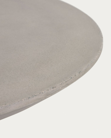 Itai outdoor round cement table, Ă 120 cm