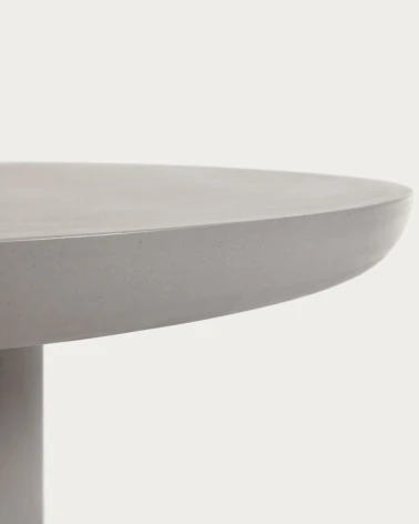 Taimi round concrete outdoor table Ă 110 cm