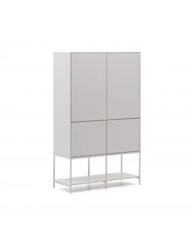 Vedrana 4-door sideboard white lacquered MDF 97.5 x 160 cm