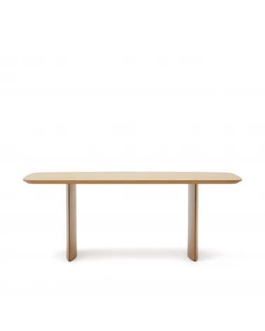 Litto table made from oak veneer, 200 x 100 cm