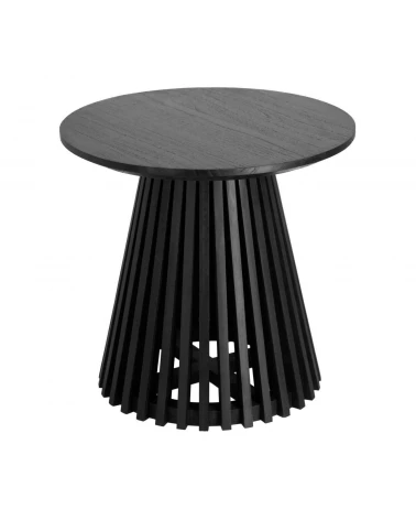 Jeanette Ø 50 cm black side table