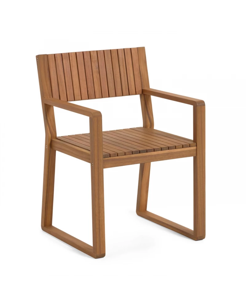 Emili solid 100% FSC acacia garden chair