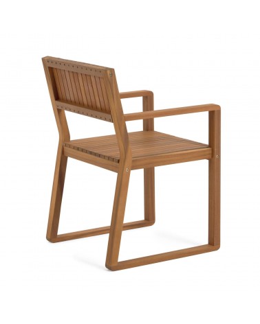 Emili solid 100% FSC acacia garden chair