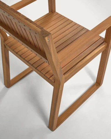 Emili solid 100% FSC acacia garden chair