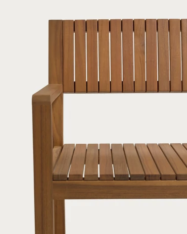 Emili solid 100% FSC acacia garden chair