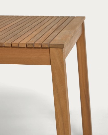 Emili solid acacia garden table, 180 x 90 cm FSC 100%