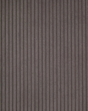 Konna chair in grey wide seam corduroy