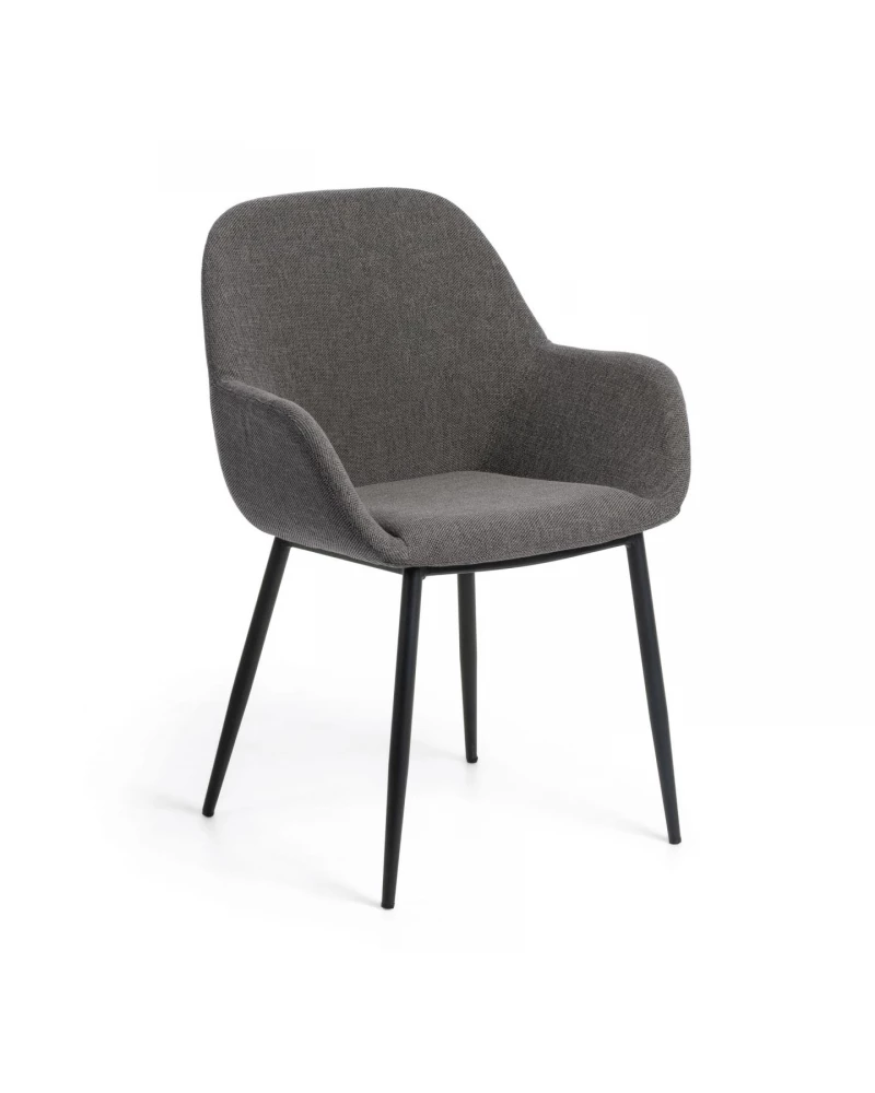 Konna dark grey chair