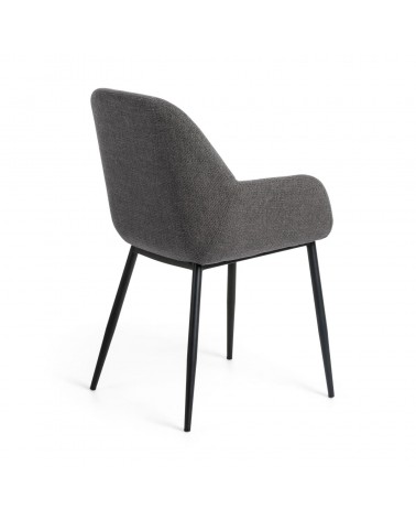 Konna dark grey chair