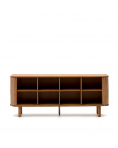 Mailen 2 door sideboard in ash veneer with a natural finish 180 x 75 cm