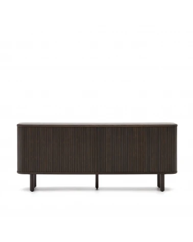 Mailen 2 door sideboard in ash veneer with a dark finish 180 x 75 cm